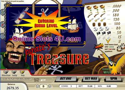 Pirates Treasures - играть в Сокровища пиратов онлайн на.