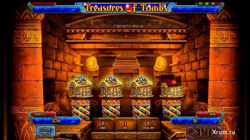 Игровой автомат Treasures of Tombs – играть