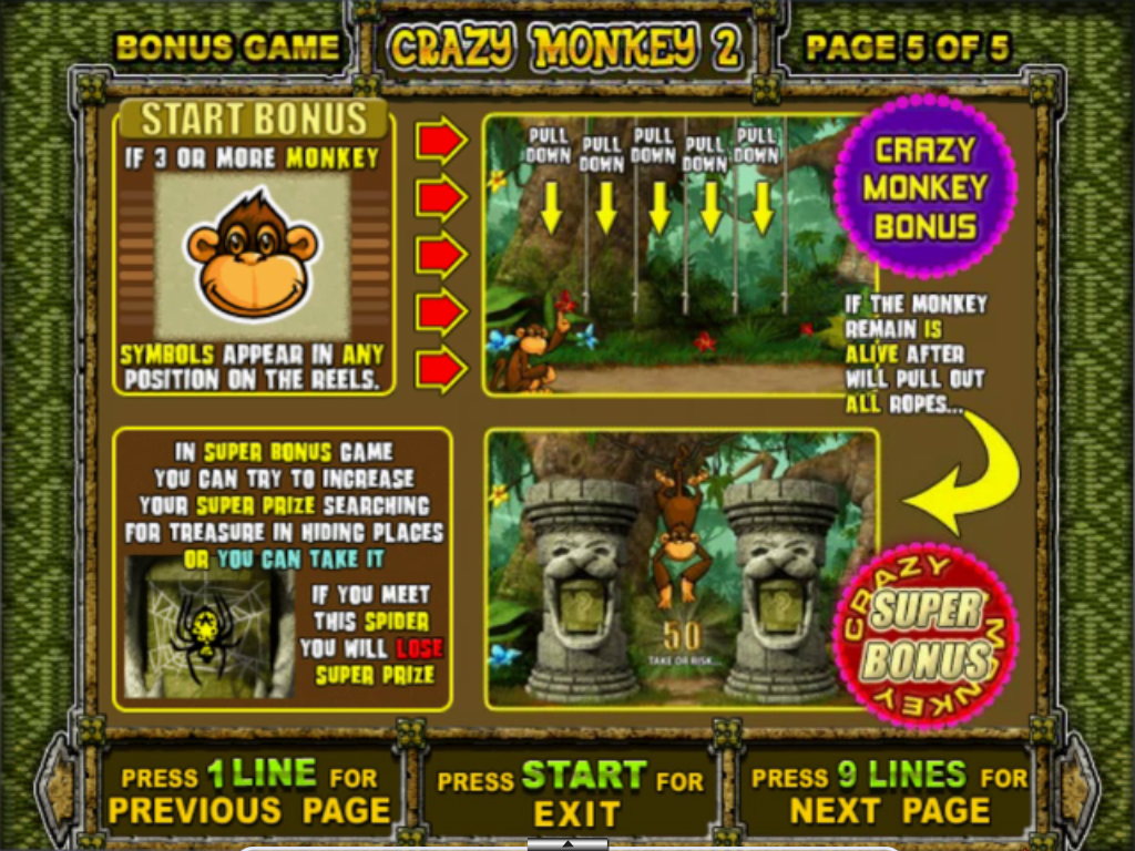 Игровые автоматы Crazy Monkey – играть в онлайн слоты Igrosoft