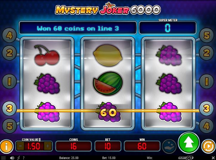 Mystery Joker - игровой автомат бесплатно без