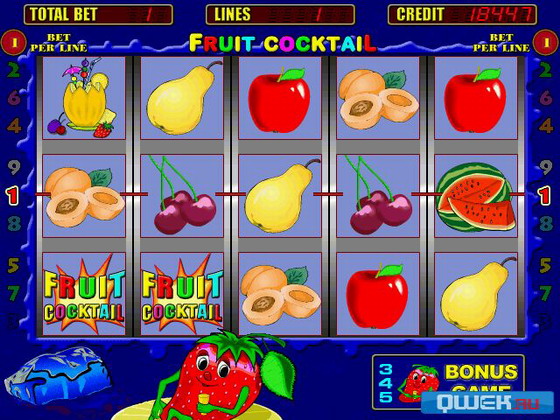 Fruit Cocktail игровые автоматы играть бесплатно онлайн казино.